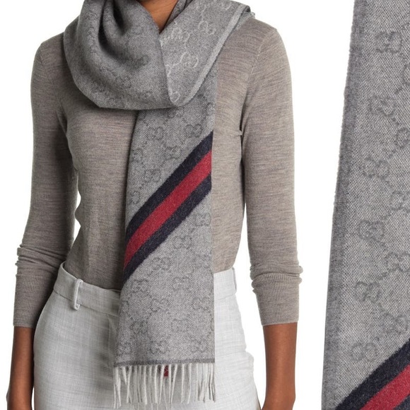 SOLD Gucci wool scarf